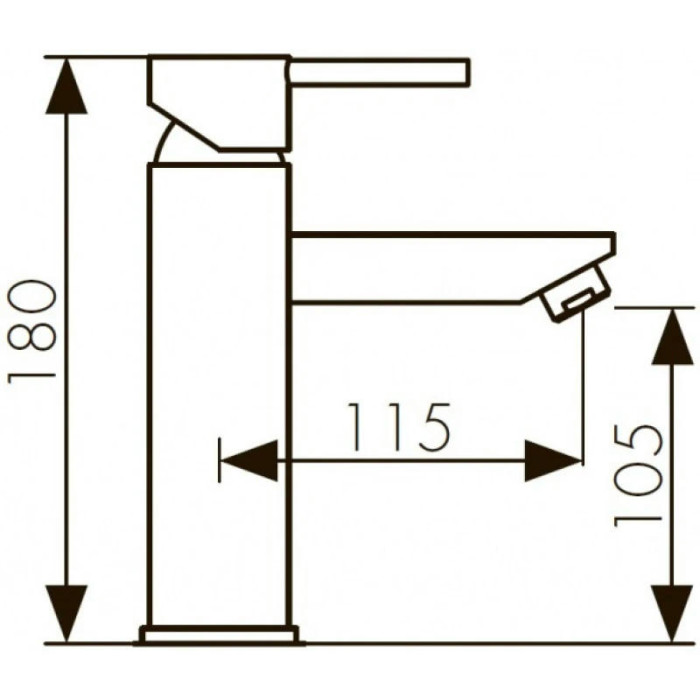Смеситель для раковины Kaiser Sensor 38311