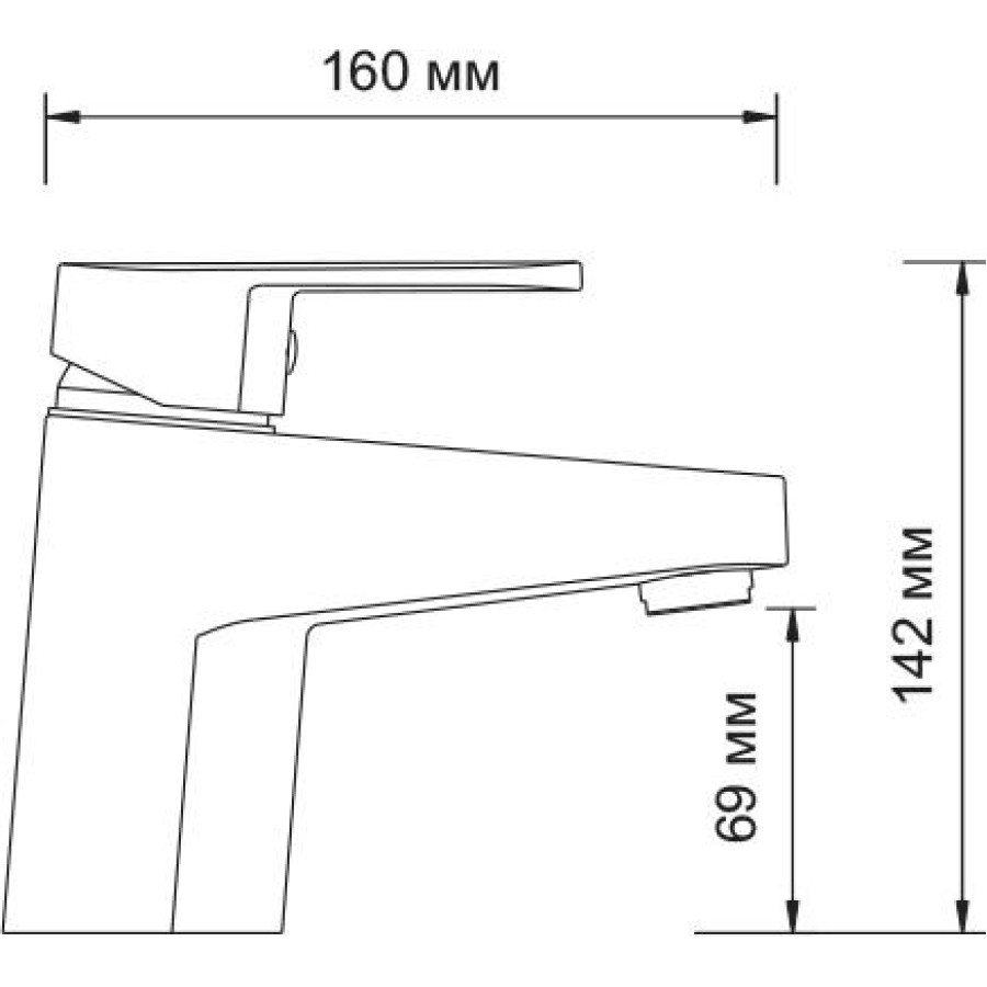 Смеситель для раковины WasserKRAFT Donau 5303