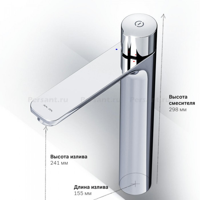 Смеситель для раковины AM.PM X-Joy F85A92500 TouchReel
