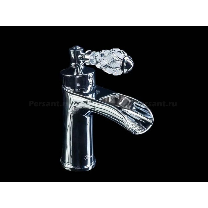 Смеситель для раковины Boheme Vogue Crystal 221-CRST хром