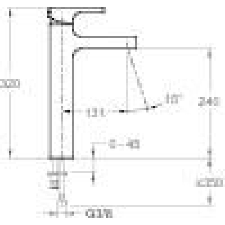 Смеситель для раковины Jacob Delafon Strayt E98340-CP