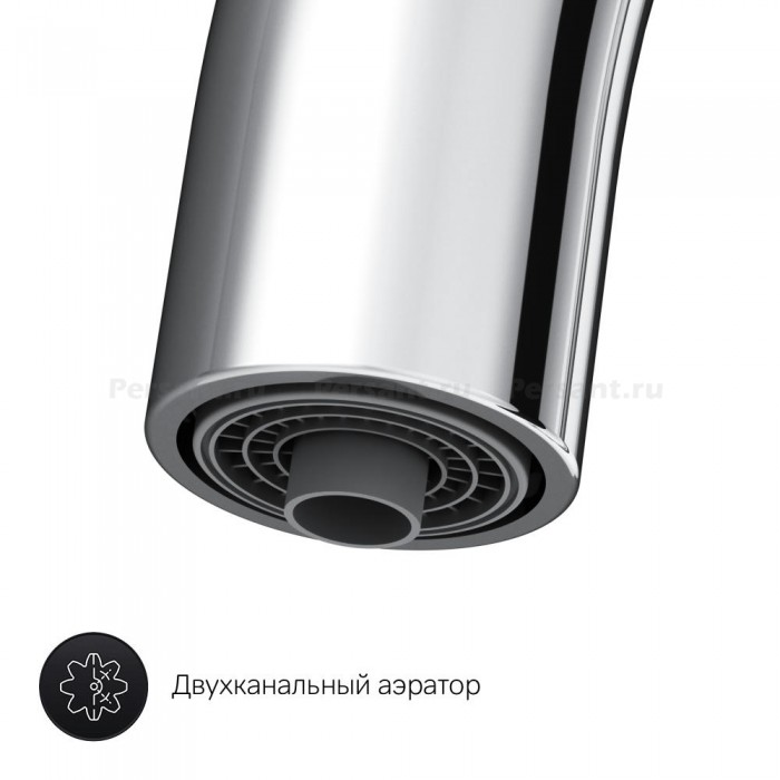 Смеситель для кухни AM.PM Like F8007700 с подключением фильтра, хром