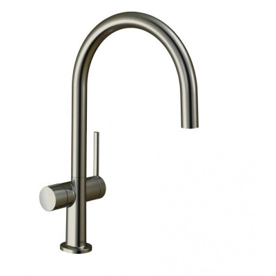 Смеситель для кухни hansgrohe Talis M54 72805800 с запорным вентилем, сталь