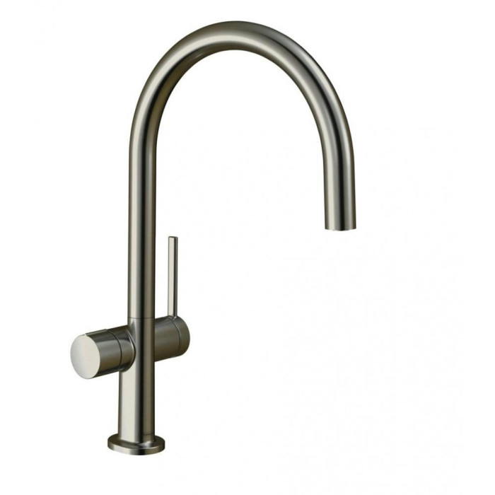 Смеситель для кухни hansgrohe Talis M54 72805800 с запорным вентилем, сталь