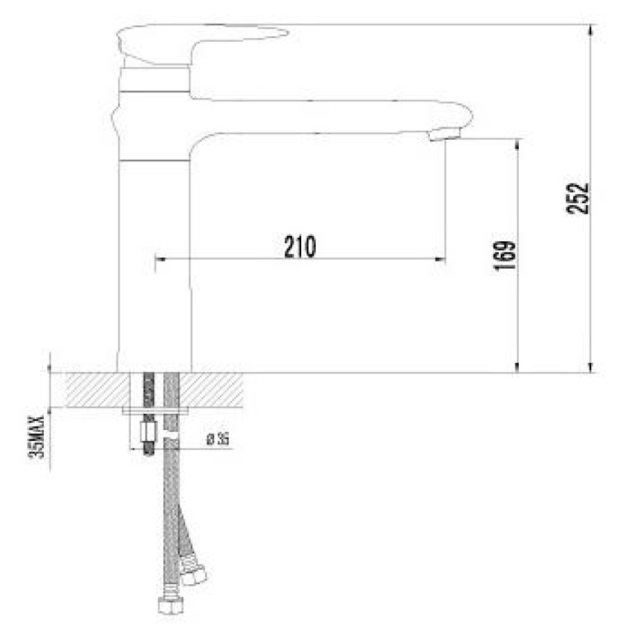 Смеситель для кухни Lemark Status LM4404C