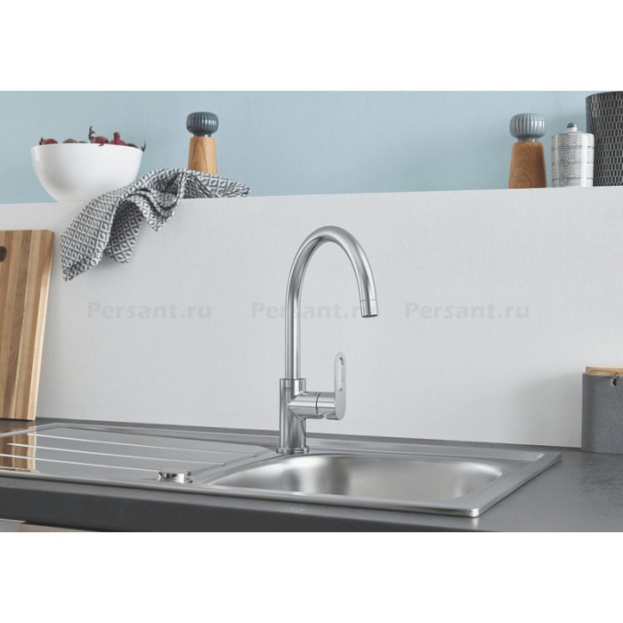 Смеситель для кухни Grohe BauLoop 31368001 хром