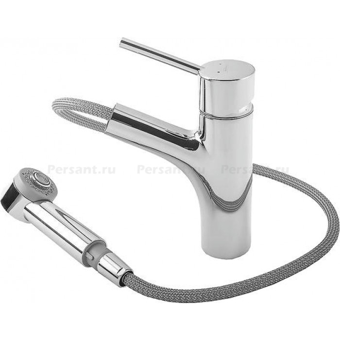 Смеситель для кухни Hansgrohe Talis M52 170 2jet 32841000 с выдвижным изливом, хром