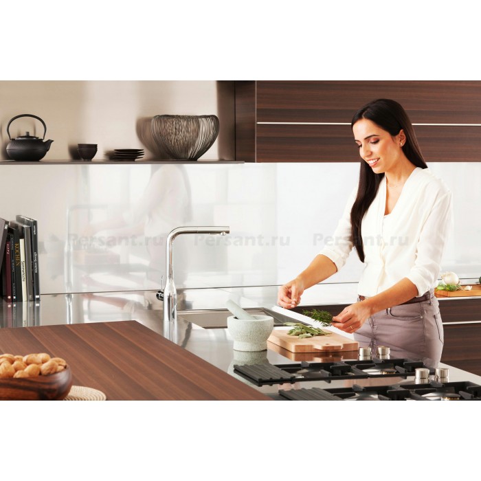 Смеситель для кухни Grohe Essence 30270000 с выдвижным изливом, хром