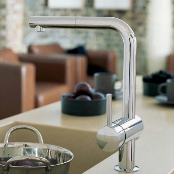 Смеситель для кухни Grohe Minta 32168000 с выдвижным изливом, хром