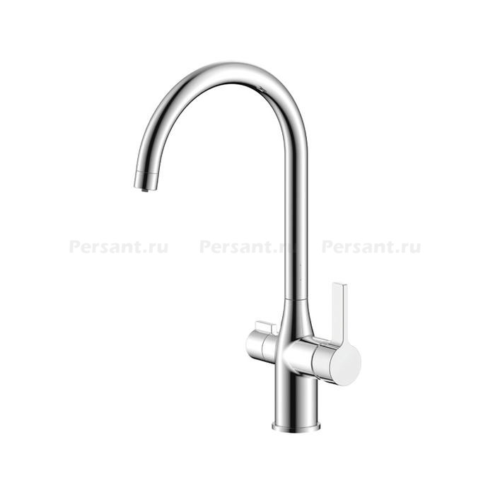 Смеситель для кухни IDDIS Pure PURSBFJi05 с подключением фильтра, хром