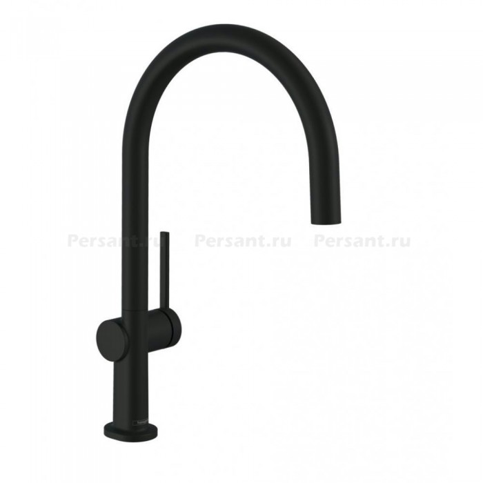 Смеситель для кухни hansgrohe Talis M54 220 1jet 72804670 черный матовый