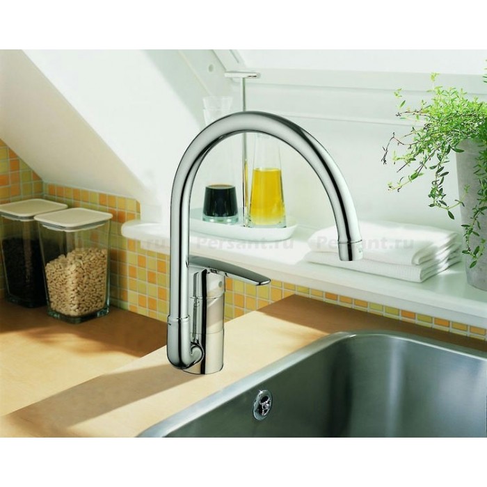 Смеситель для кухни Grohe Euroeco 32752000 хром