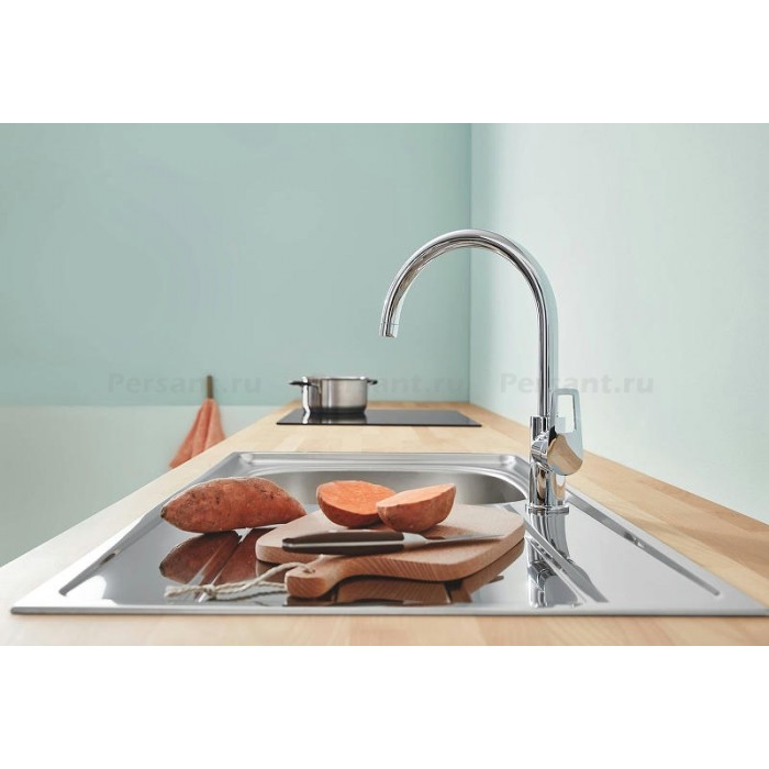 Смеситель для кухни Grohe BauLoop 31232001 хром
