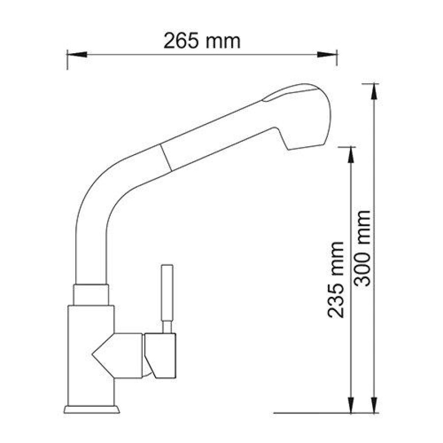 Смеситель для кухни WasserKRAFT А8247