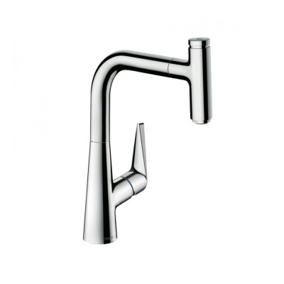 Смеситель для кухни hansgrohe Talis Select M51 73852000 с вытяжным изливом