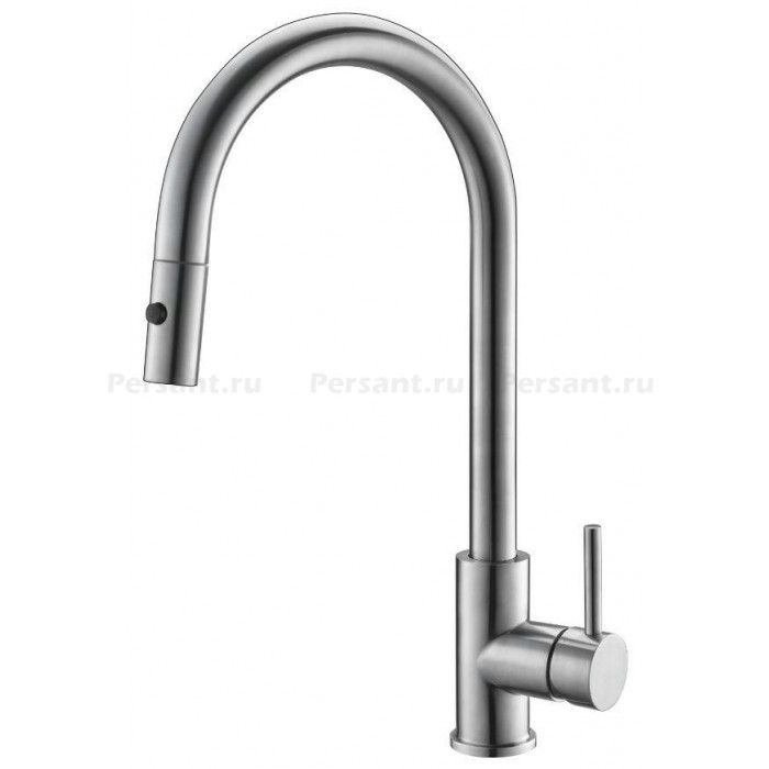 Смеситель для кухни BelBagno BB-LAM31B-IN сталь