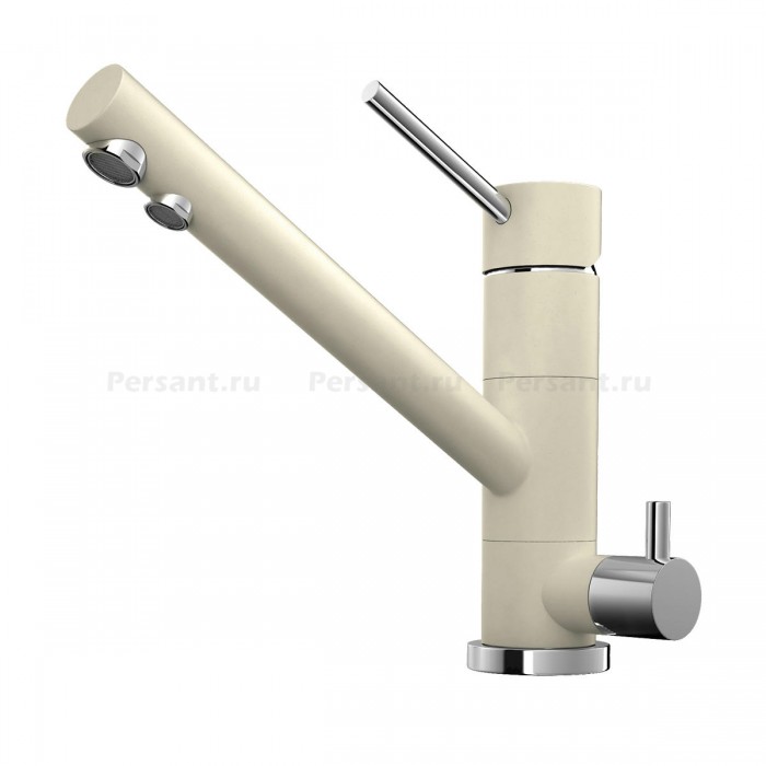 Смеситель для кухни Omoikiri Tonami-BE 4994059 с подключением к фильтру,  ваниль