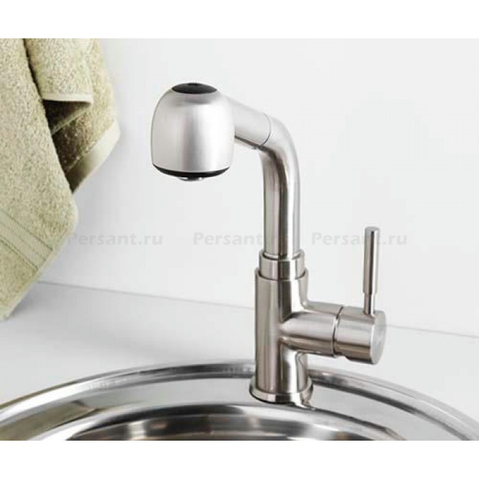 Смеситель для кухни WasserKRAFT Wern 4266 никель