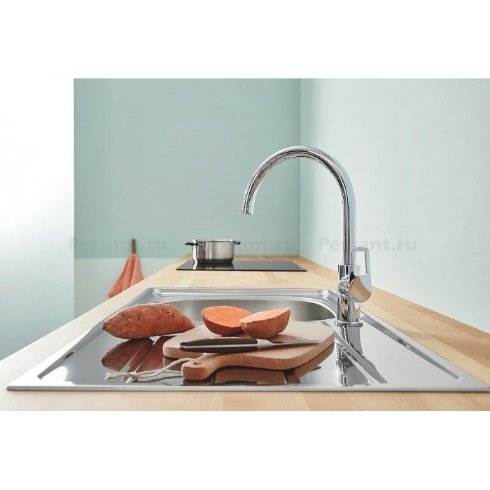 Смеситель для кухни Grohe BauLoop 31368001 хром