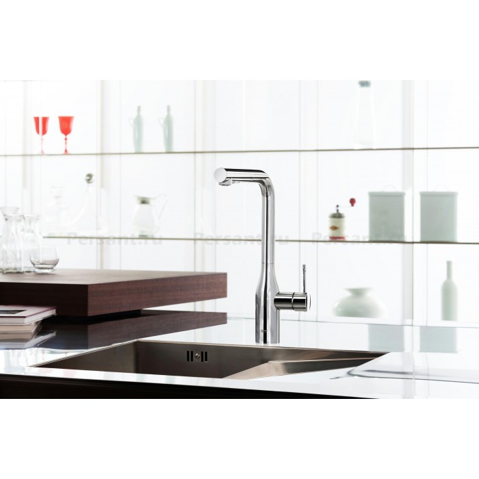Смеситель для кухни Grohe Essence 30270000 с выдвижным изливом, хром