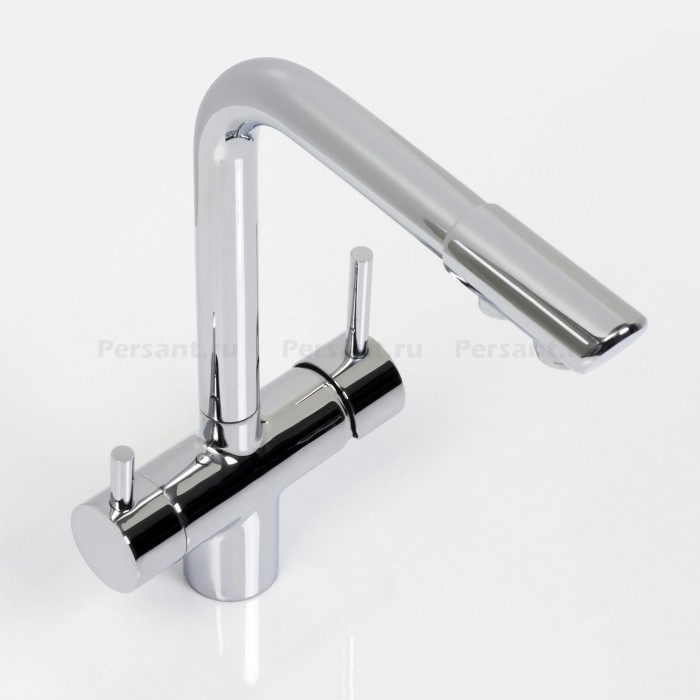Смеситель для кухни WasserKRAFT A8317 с подключением к фильтру, хром