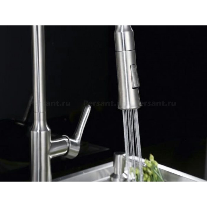Смеситель для кухни BelBagno BB-LAM38-IN сталь