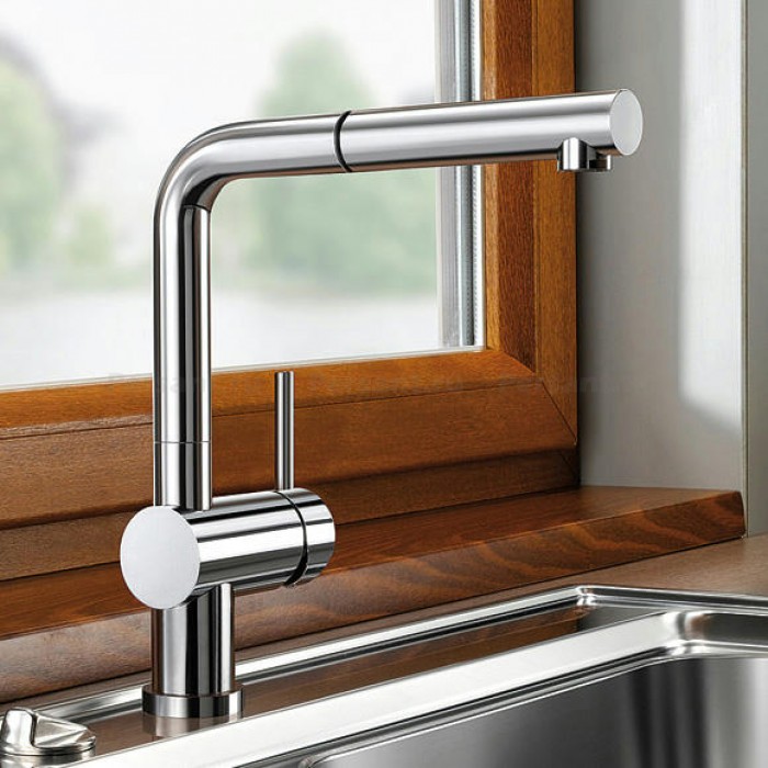 Смеситель для кухни Grohe Minta 32168000 с выдвижным изливом, хром
