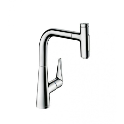 Смеситель для кухни hansgrohe Talis Select M51 72824000 с вытяжным душем