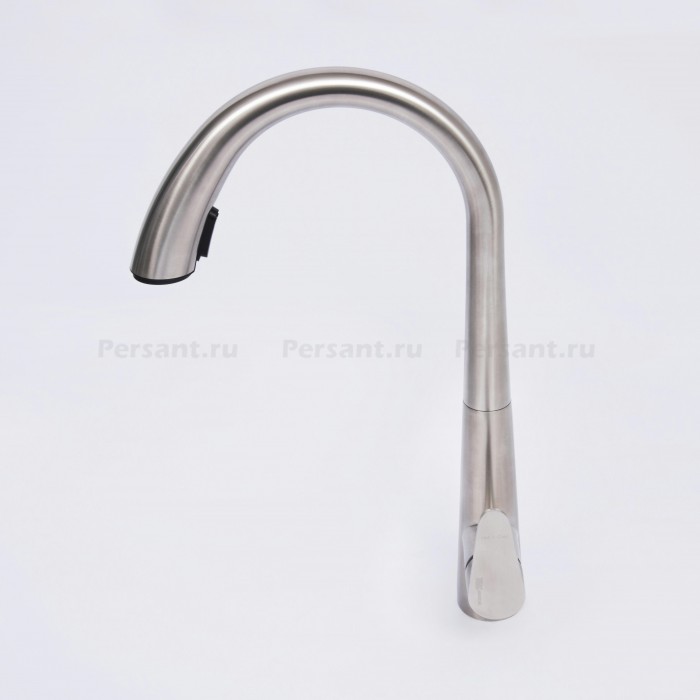 Смеситель для кухни WasserKRAFT A8617 с выдвижным изливом, сталь
