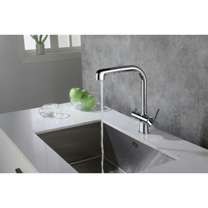 Смеситель для кухни Timo Saona 2346/00FL с подключением к фильтру, хром