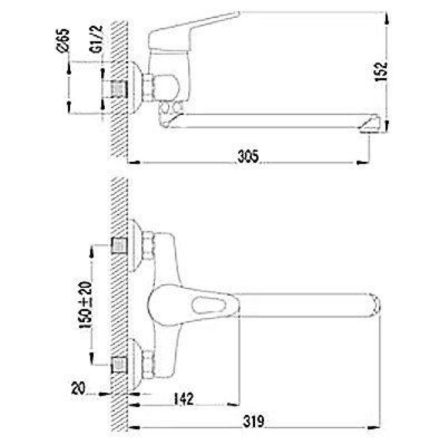 Смеситель для кухни Lemark Luna LM4111C