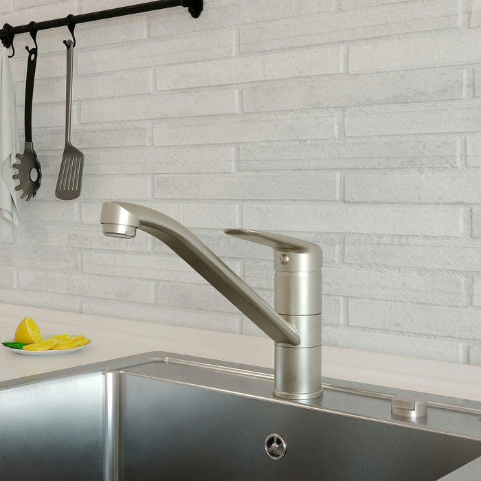 Смеситель для кухни IDDIS Male MALBN00i05 никель
