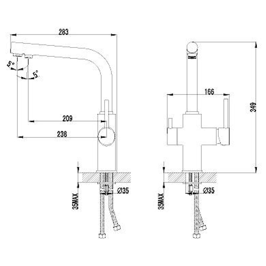 Смеситель для кухни Lemark Comfort LM3060C