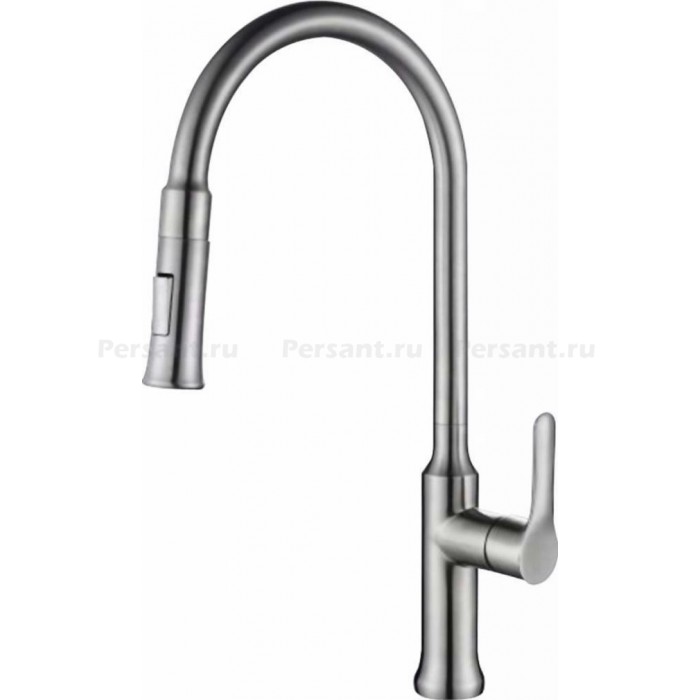 Смеситель для кухни BelBagno BB-LAM38-IN сталь