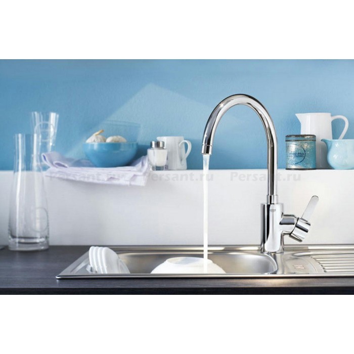 Смеситель для кухни Grohe BauEdge 31367000 хром