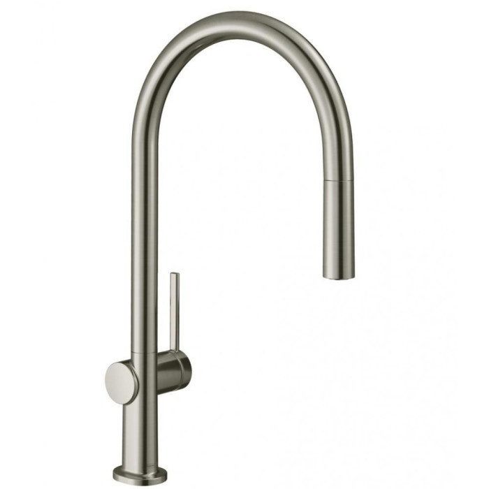 Смеситель для кухни hansgrohe Talis M54 72801800 с вытяжным душем, сталь