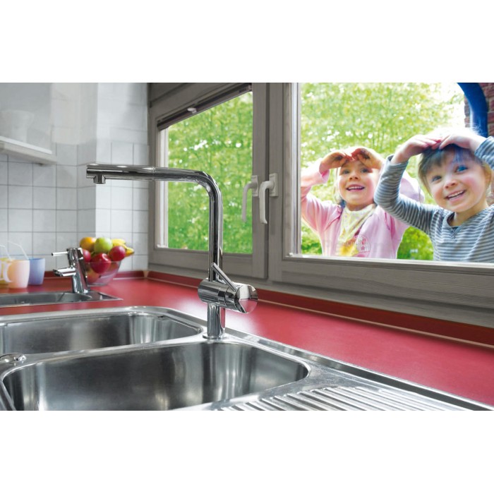 Смеситель для кухни Grohe Minta 32168000 с выдвижным изливом, хром