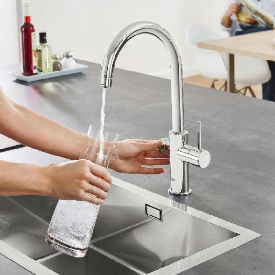 Смеситель для кухни Grohe blue home 31455000