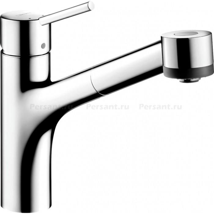 Смеситель для кухни Hansgrohe Talis M52 170 2jet 32841000 с выдвижным изливом, хром