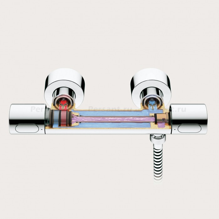 Смеситель для душа Grohe Grohtherm 3000 Cosmopolitan 34274000 с термостатом, хром