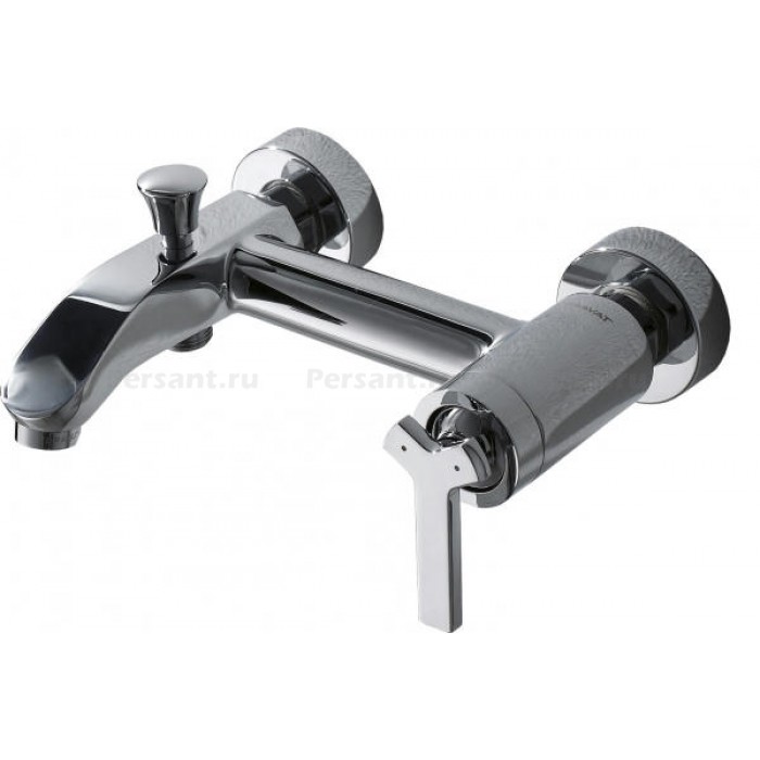 Смеситель для ванны Bravat WATERFALL F673107C-01 хром