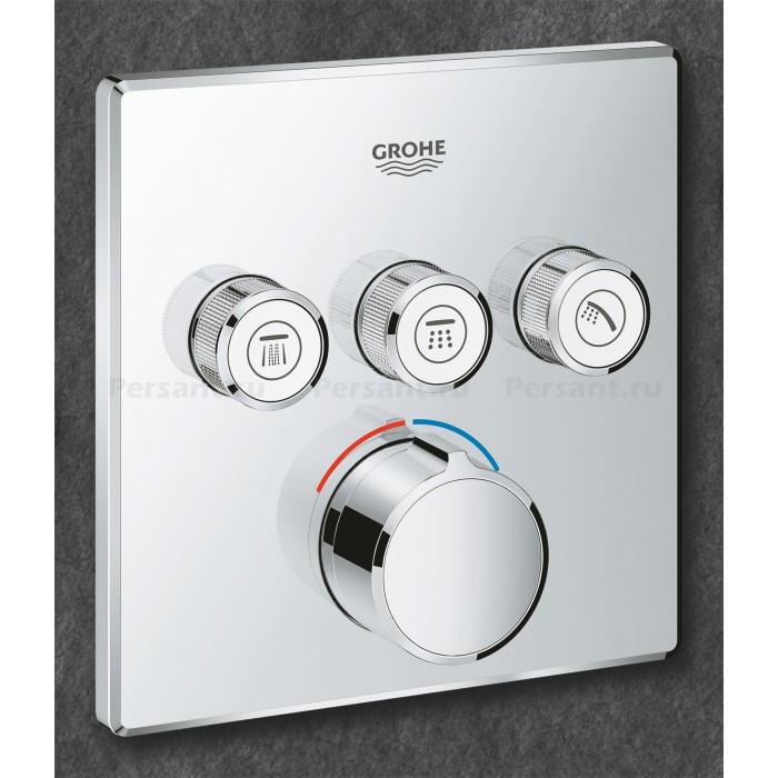Смеситель для душа Grohe GROHE SmartControl Mixer 29149000 встраиваемый, с термостатом, хром