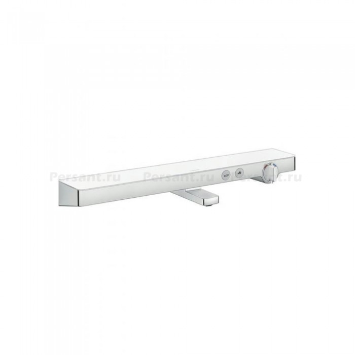 Смеситель для ванны hansgrohe ShowerTabletSelect 700 13183400 с термостатом, белый/хром