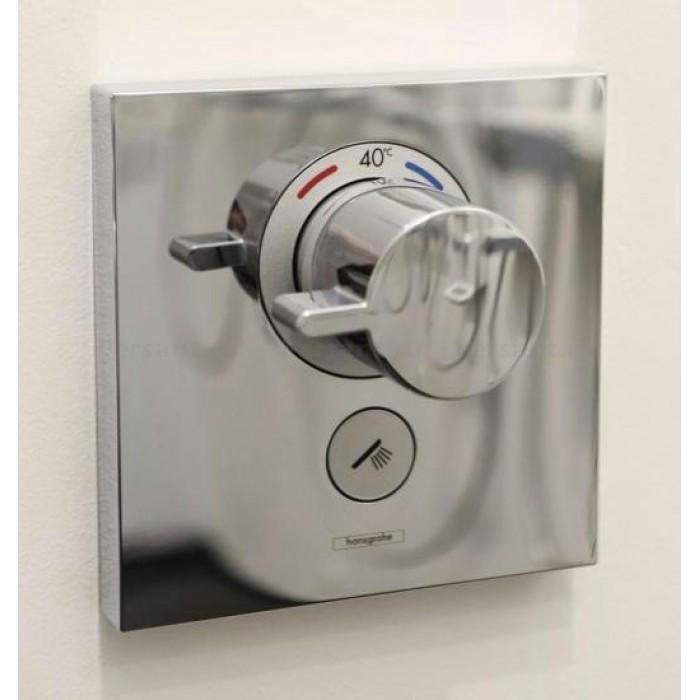 Смеситель для душа Hansgrohe ShowerSelect 15735400 встраиваемый, с термостатом, хром