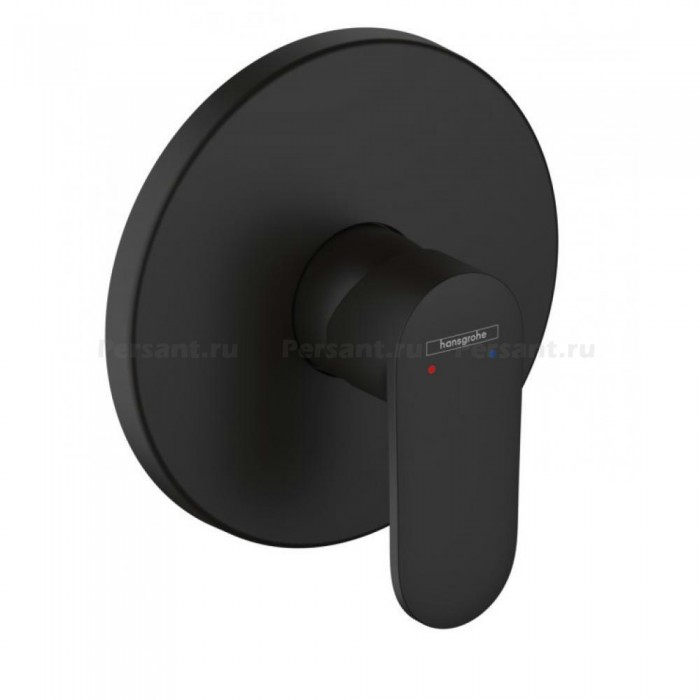 Смеситель для душа Vernis Blend hansgrohe 71667670 встраиваемый, черный матовый