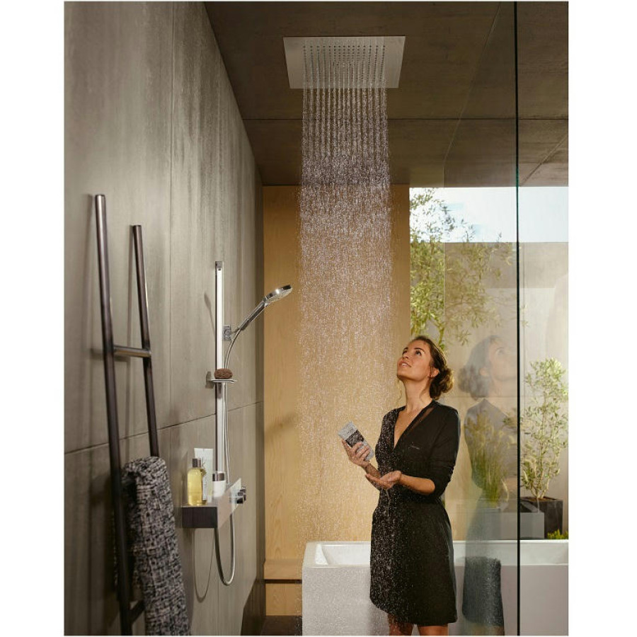 Термостат hansgrohe ShowerTablet 600 13108400 белый/хром для 2 потребителей