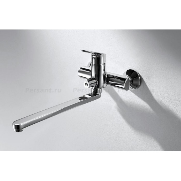Смеситель для ванны Bravat DROP F64898C-LB хром