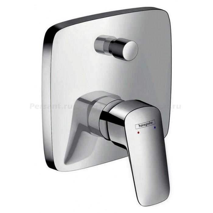 Смеситель для ванны Hansgrohe Logis 71405000 встраиваемый, хром