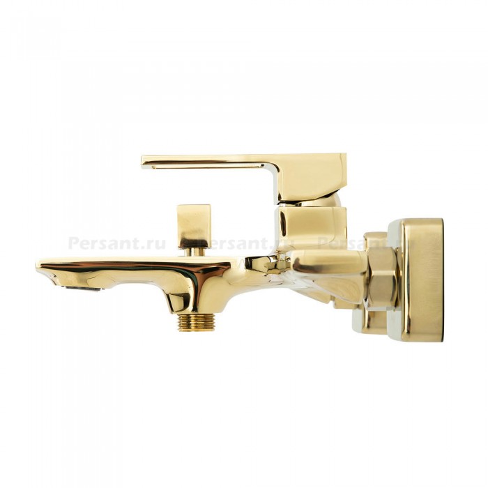 Смеситель для ванны BelBagno Luce LUC-VAS-ORO золото глянцевое