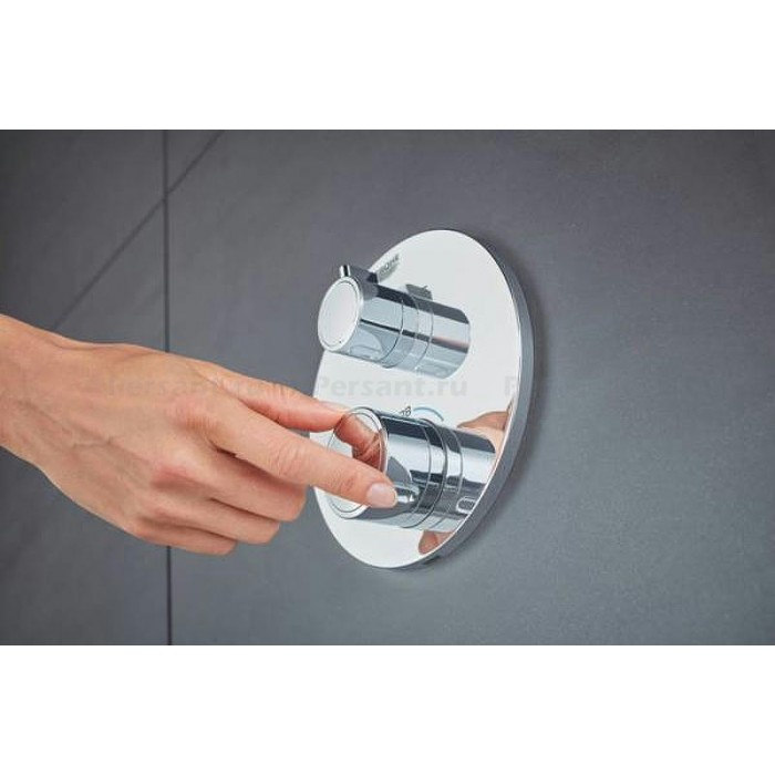 Смеситель для душа Grohe Grohtherm 24076000 встраиваемый, с термостатом, хром